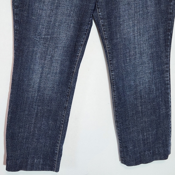 Chico's Dark Wash Jeans Size 16 Chico's Relaxed Fit Jeans - Picture 4 of 12